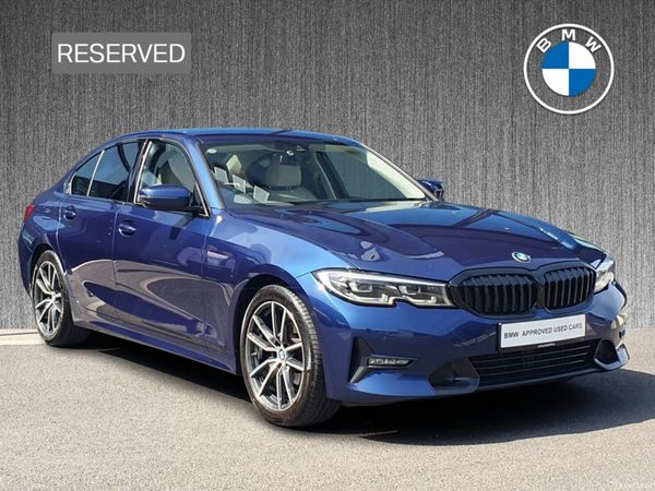 BMW 3-Series Saloon, Diesel, 2021, Blue