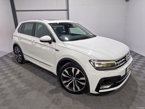 Volkswagen Tiguan SUV, Diesel, 2017, White