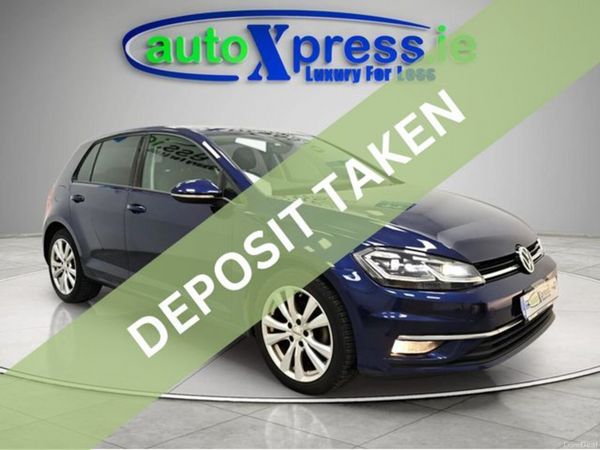 Volkswagen Golf Hatchback, Petrol, 2018, Blue