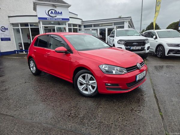Volkswagen Golf Estate, Diesel, 2013, Red