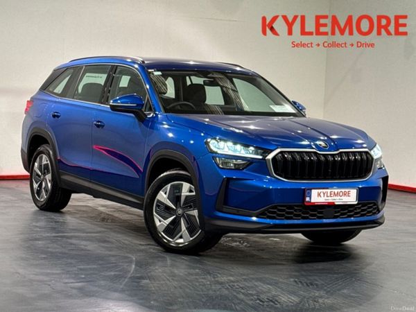 Skoda Kodiaq Estate, Petrol Hybrid, 2025, Blue