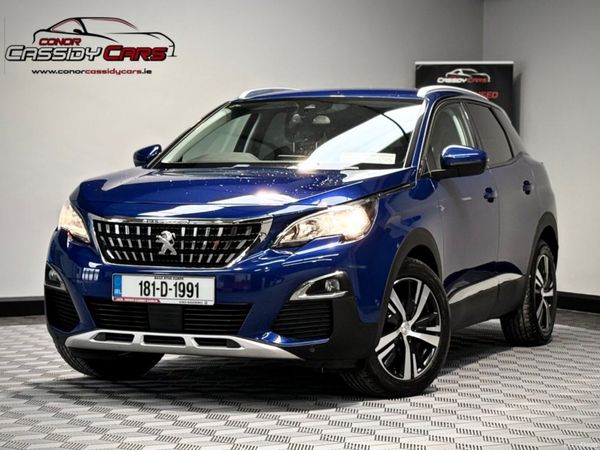 Peugeot 3008 MPV, Petrol, 2018, Blue