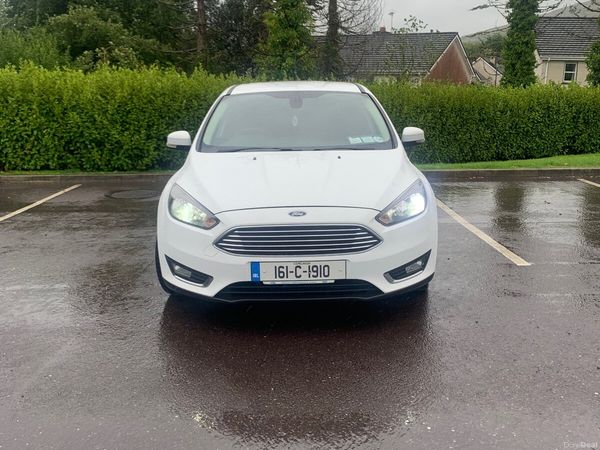 Ford Focus Hatchback, Diesel, 2016, White