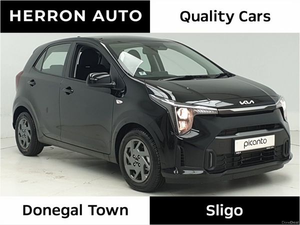 Kia Picanto Hatchback, Petrol, 2026, Black