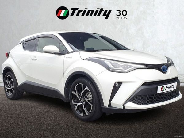 Toyota C-HR SUV, Petrol Hybrid, 2019, White