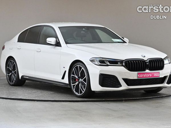 BMW 5-Series Saloon, Diesel, 2022, White