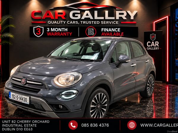 Fiat 500X SUV, Petrol, 2019, Grey
