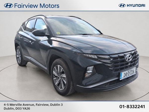 Hyundai Tucson SUV, Petrol Hybrid, 2024, Blue