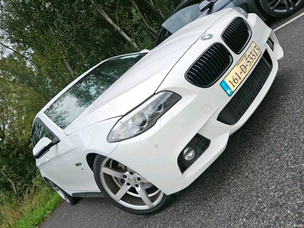 BMW 5-Series Saloon, Diesel, 2016, White