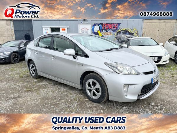 Toyota Prius Hatchback, Petrol Hybrid, 2015, Silver