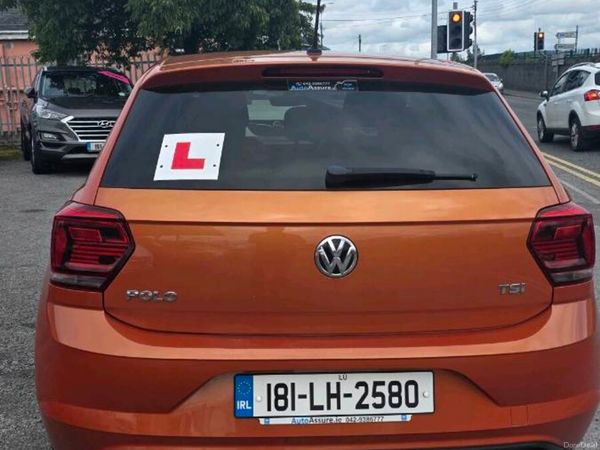 Volkswagen Polo Hatchback, Petrol, 2018, Orange