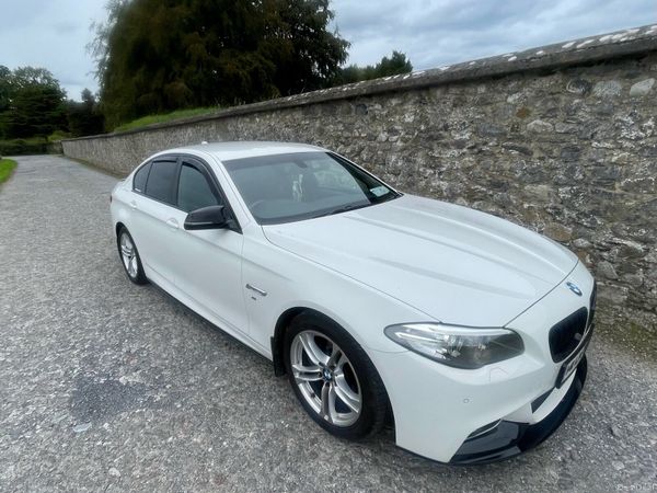 BMW 5-Series Saloon, Diesel, 2014, White