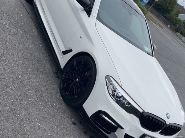 BMW 5-Series Saloon, Diesel, 2017, White
