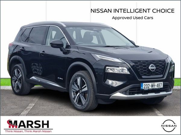 Nissan X-Trail SUV, Petrol Hybrid, 2023, Black