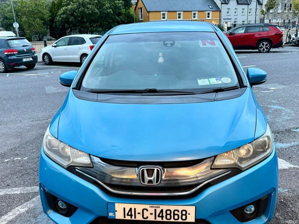 Honda Fit Hatchback, Petrol Hybrid, 2014, Blue