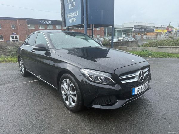 Mercedes-Benz C-Class Saloon, Petrol Plug-in Hybrid, 2016, Black
