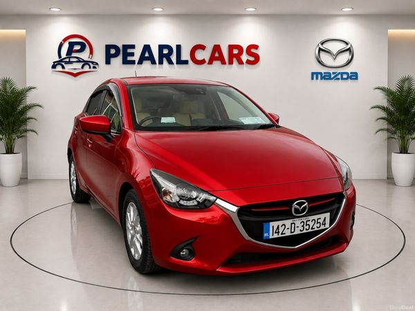 Mazda Demio Hatchback, Petrol, 2014, Red