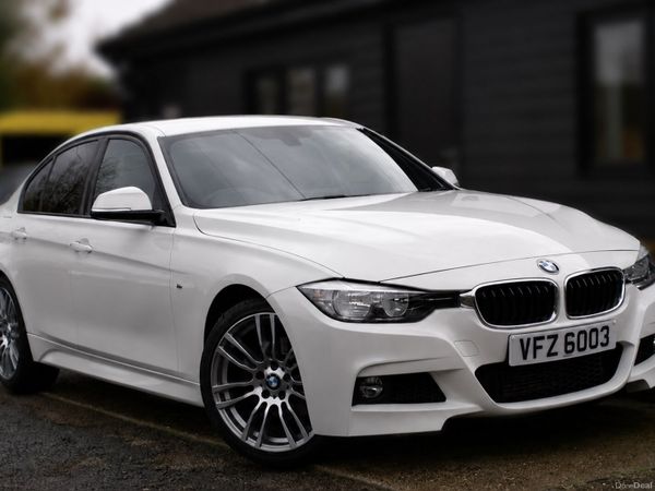 BMW 3-Series Saloon, Diesel, 2015, White