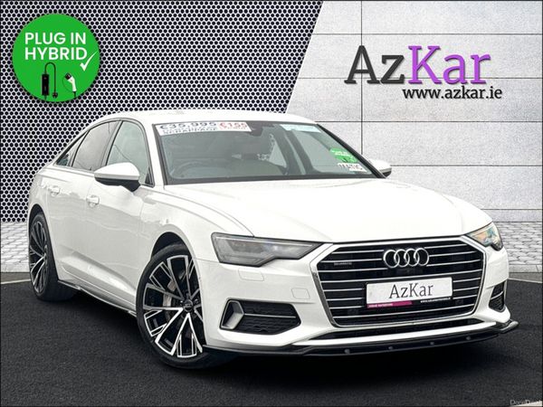 Audi A6 Saloon, Petrol Plug-in Hybrid, 2023, White