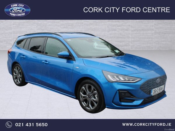 Ford Focus Estate, Petrol, 2026, Blue