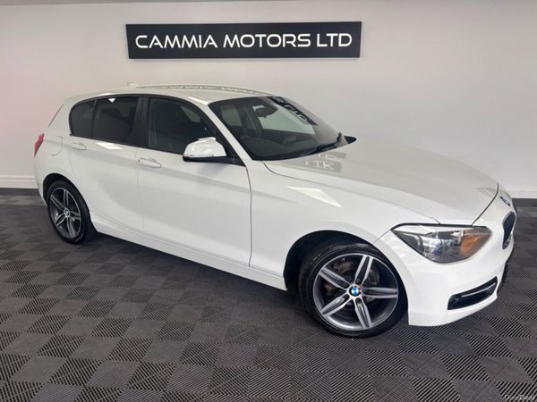 BMW 1-Series Hatchback, Diesel, 2015, White