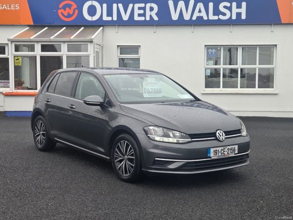 Volkswagen Golf Hatchback, Diesel, 2019, Grey