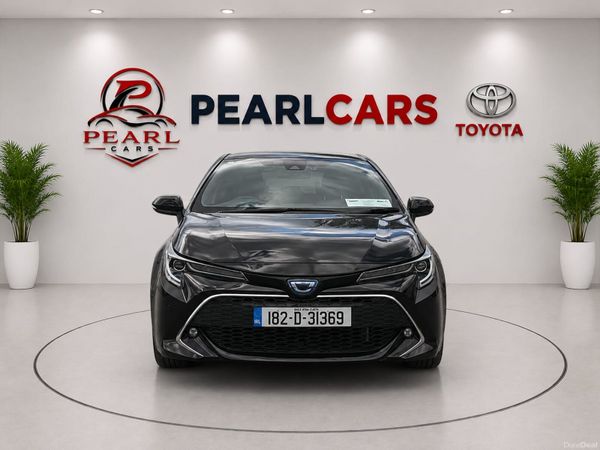 Toyota Corolla Hatchback, Petrol Hybrid, 2018, Black