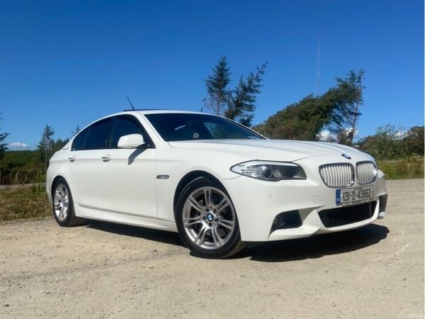BMW 5-Series Saloon, Petrol, 2013, White