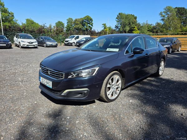 Peugeot 508 Saloon, Diesel, 2015, Blue