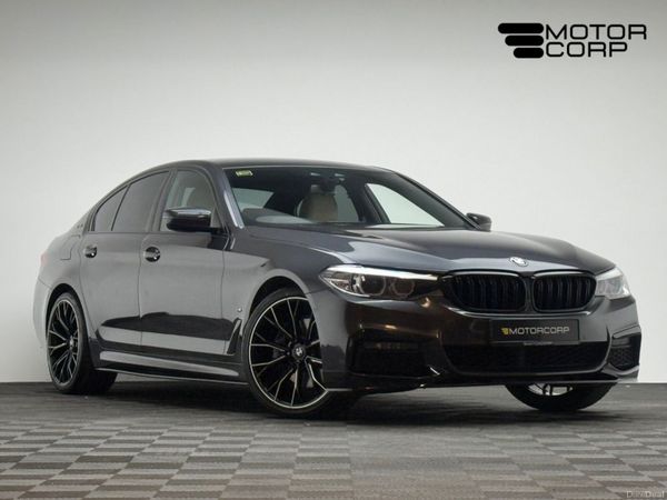 BMW 5-Series Saloon, Petrol Plug-in Hybrid, 2018, Grey