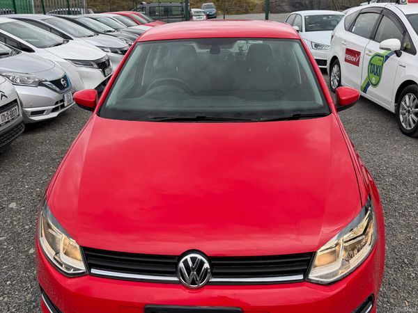 Volkswagen Polo Hatchback, Petrol, 2017, Red