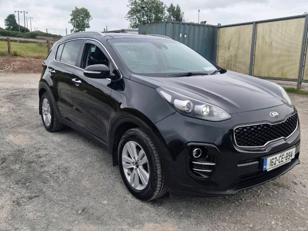 Kia Sportage SUV, Diesel, 2016, Black