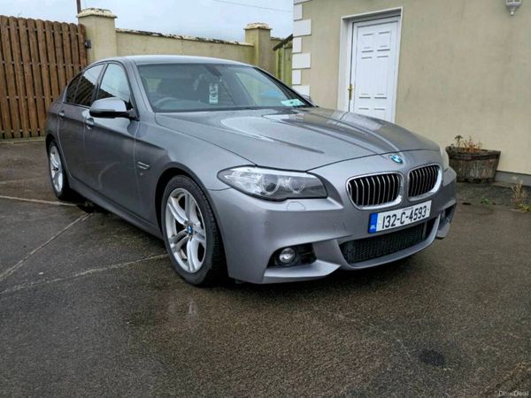 BMW 5-Series Saloon, Diesel, 2013, Grey