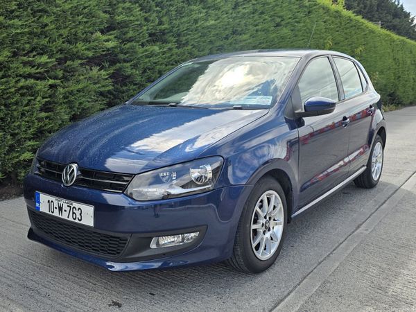 Volkswagen Polo Hatchback, Petrol, 2010, Blue