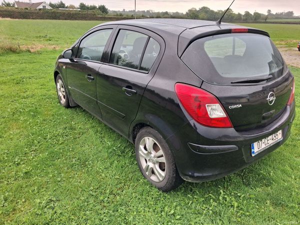 Opel Corsa Hatchback, Petrol, 2007, Black