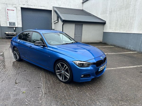 BMW 3-Series Saloon, Diesel, 2018, Blue