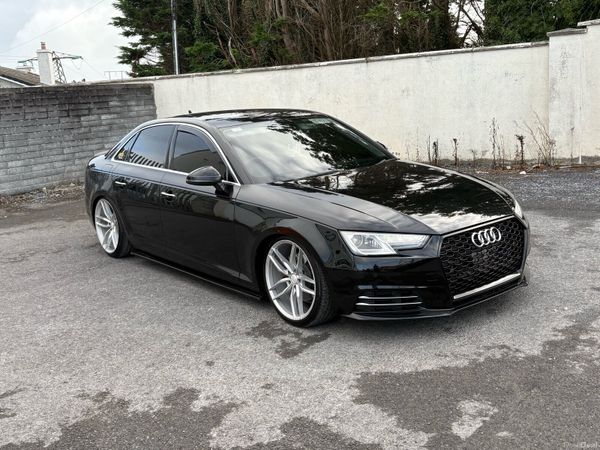 Audi A4 Saloon, Diesel, 2017, Black