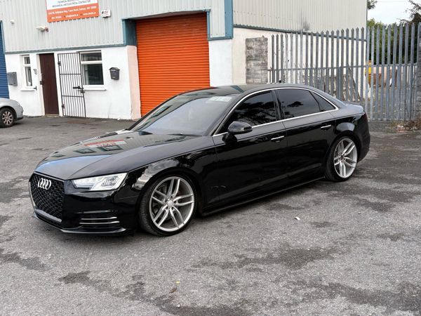 Audi A4 Saloon, Diesel, 2017, Black