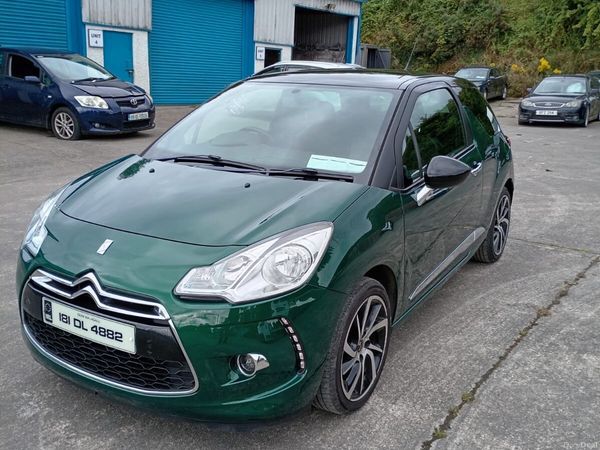 DS Automobiles DS 3 Hatchback, Petrol, 2018, Green