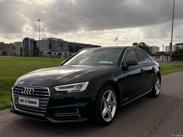 Audi A4 Saloon, Diesel, 2016, Black