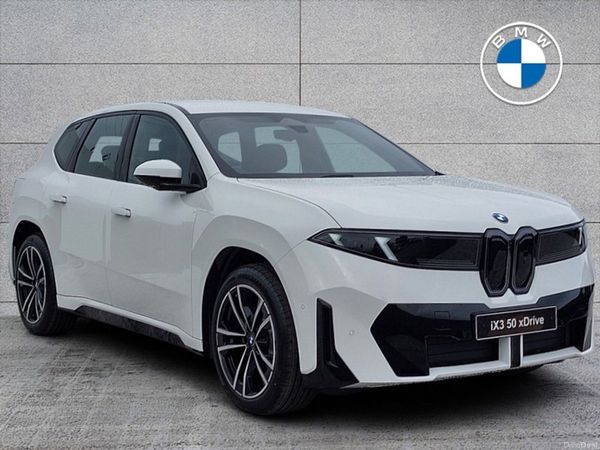 BMW iX3 SUV, Electric, 2026, White