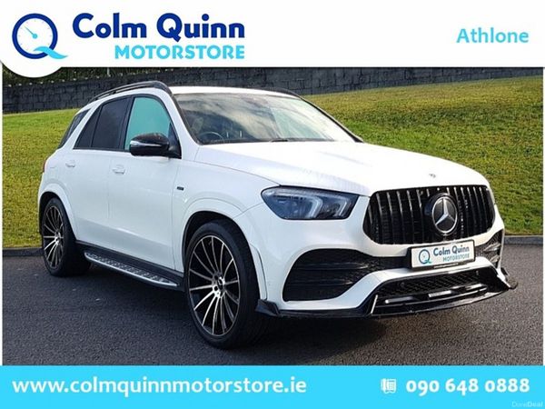 Mercedes-Benz GLE SUV, Diesel Plug-in Hybrid, 2021, White