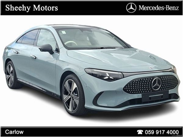 Mercedes-Benz CLA Coupe, Electric, 2026, Green