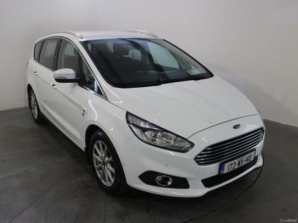 Ford S-Max MPV, Diesel, 2017, White