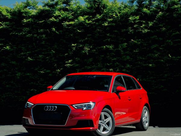 Audi A3 Hatchback, Petrol, 2018, Red