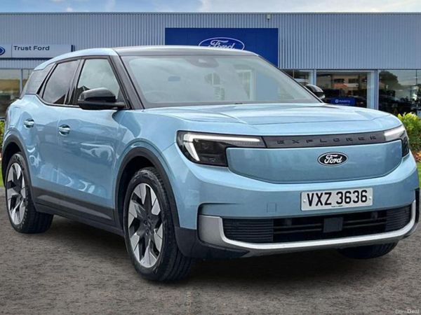 Ford Explorer SUV, Electric, 2025, Blue