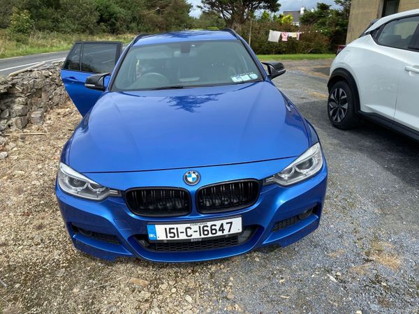 BMW 3-Series Estate, Diesel, 2015, Blue