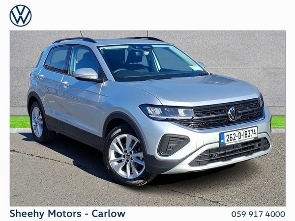 Volkswagen T-Cross SUV, Petrol, 2026, Silver
