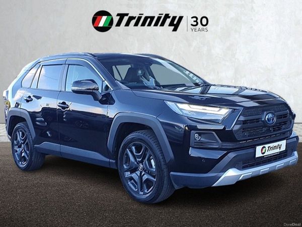 Toyota RAV4 SUV, Petrol Hybrid, 2023, Black