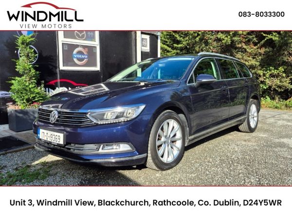 Volkswagen Passat Estate, Diesel, 2017, Blue